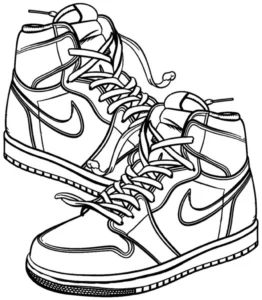 malvorlage-sneakers-ausmalbild-fuer-kreative-koepfe
