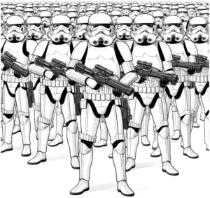 malvorlage-sturmtruppen-aus-star-wars-zum-ausmalen