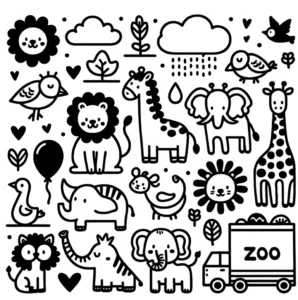 malvorlage-tiere-aus-dem-zoo-fuer-kinder