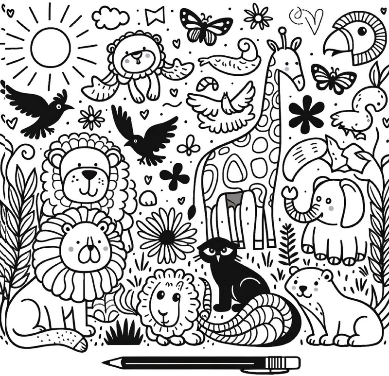 malvorlage-tiere-und-naturmotive-zum-ausmalen