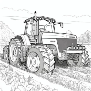malvorlage-traktor-auf-dem-feld