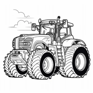 malvorlage-traktor-grosse-reifen-viele-details