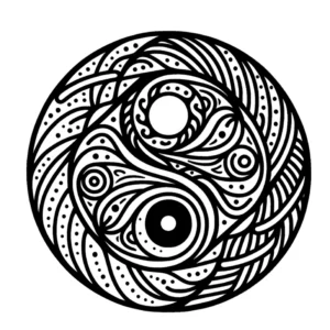 malvorlage-yin-yang-muster-ausmalen