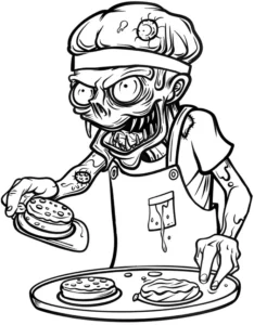malvorlage-zombie-baecker-und-leckereien