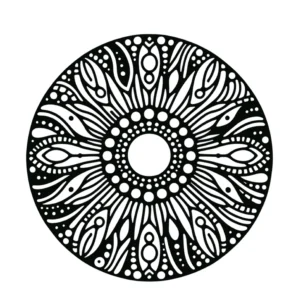 mandala-mit-organischen-formen-ausmalvorlage