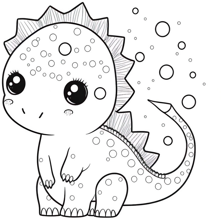 niedlicher-dinosaurier-ausmalvorlage-bubbles