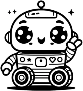 niedlicher-roboter-ausmalbild-kreativ-entdecken