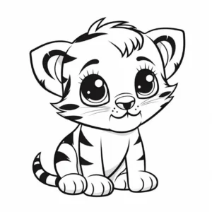 niedlicher-tiger-ausmalvorlage-fuer-kinder-und-babys