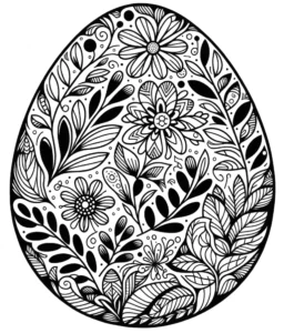 osterei-mit-blumen-und-blattverzierungen