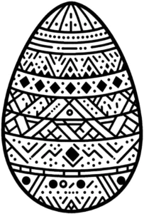 osterei-mit-geometrischen-mustern-ausmalvorlage