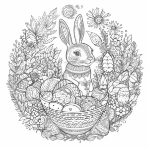 osterhase-bunte-eier-blumen-malen