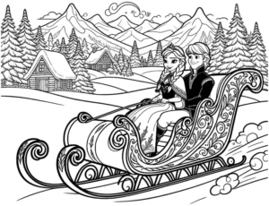 schlittenfahrt-im-winter-mit-fantasiefiguren