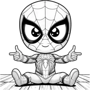 spider-man-chibi-malvorlage-ausmalbild