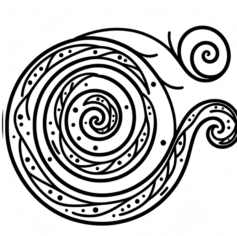 spirale-muster-ausmalvorlage