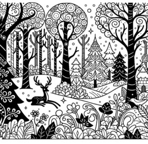 winterwald-ausmalbild-zum-download