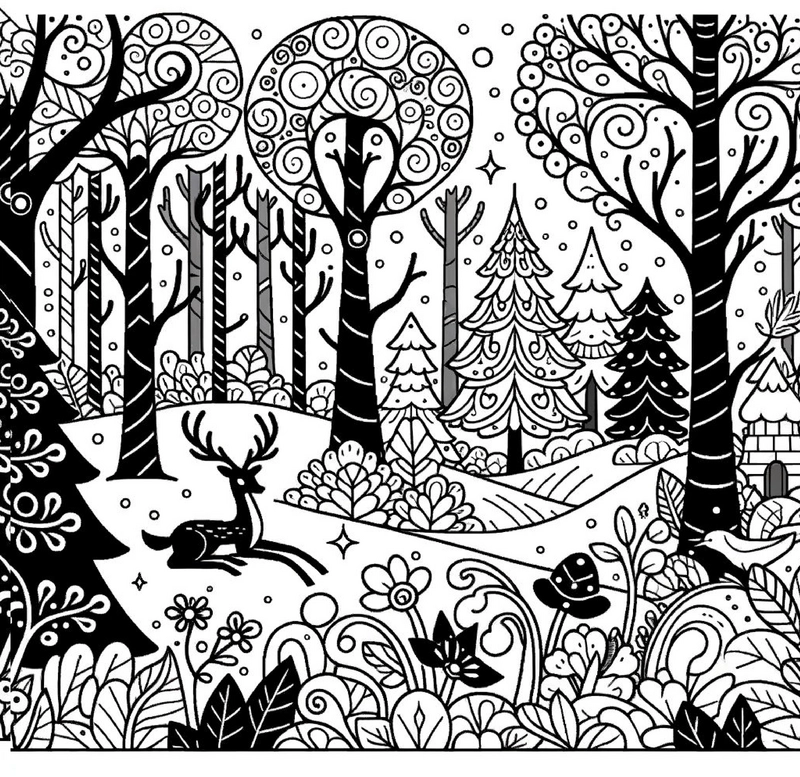 winterwald-ausmalbild-zum-download
