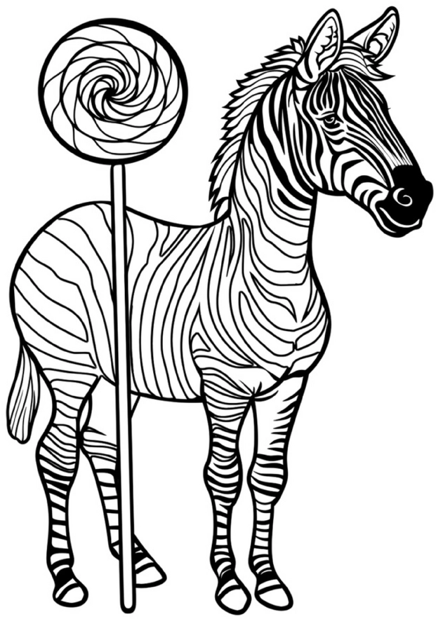 zebra-mit-lutscher-ausmalvorlage